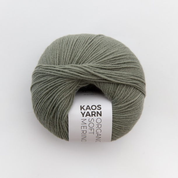 Kaos Yarn, Organic Soft Merino - Magnetic