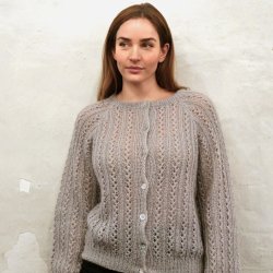 Strikkekit - Knitting for Olive, Vaffelcardigan