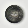 Recycled Hampknap, Mrk Gr/Sort 20mm