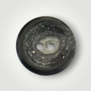 Recycled Hampknap, Mrk Gr/Sort 20mm
