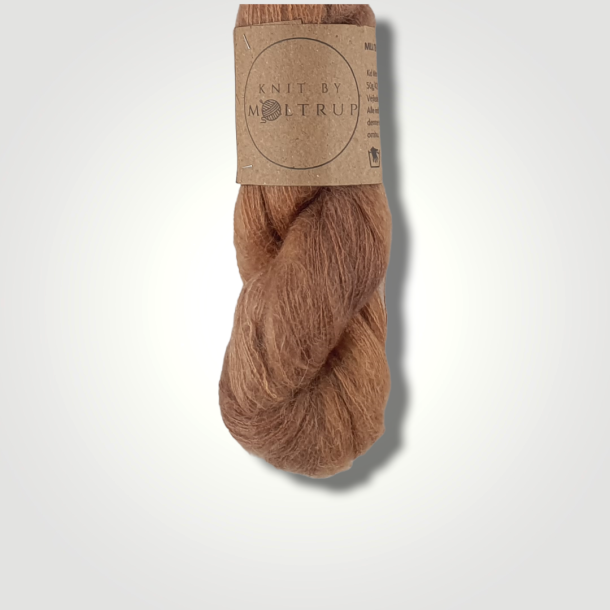 Knit by Moltrup, Kid Silk Lace - Milk Chocolate