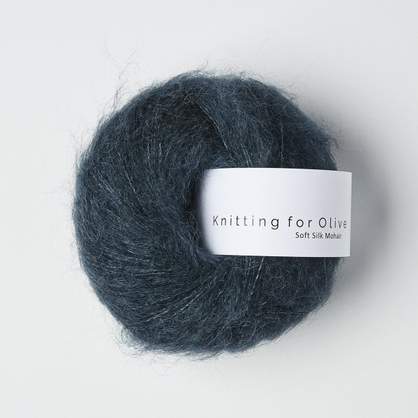 Knitting for Olive, Soft Silk Mohair - Dyb Petroleumsbl