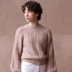 Strikkekit - Knitting for Olive, Vaffelsweater