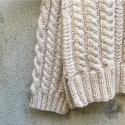 Knitting for Olive, Chunky Cable Sweater