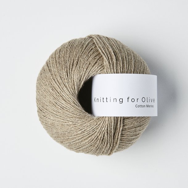 Knitting for Olive, Cotton Merino - Havregryn