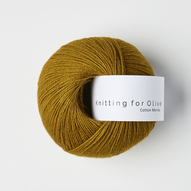 Knitting for Olive, Cotton Merino - Mrk Okker