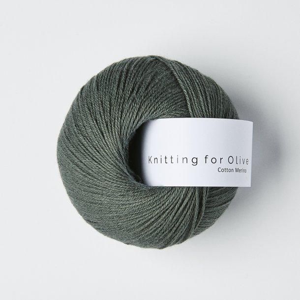 Knitting for Olive, Cotton Merino - Mrk Sgrn