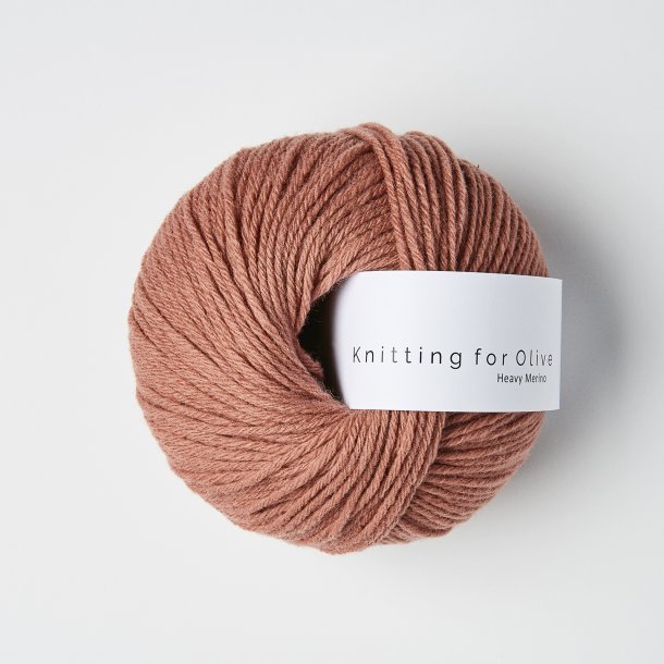 Knitting for Olive, Heavy Merino - Terracotta Rosa