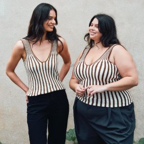 Strikke Kit - Knitting for Olive, Line Top