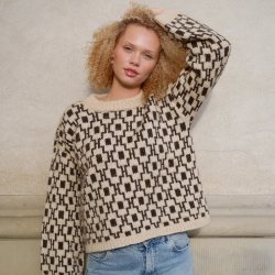 Strikkekit - Knitting for Olive, Mosaik Sweater