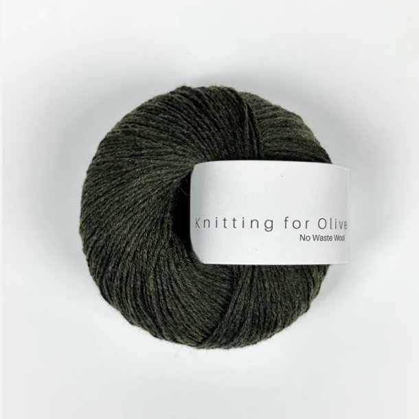Knitting for Olive, No Waste Wool - Skifergrn