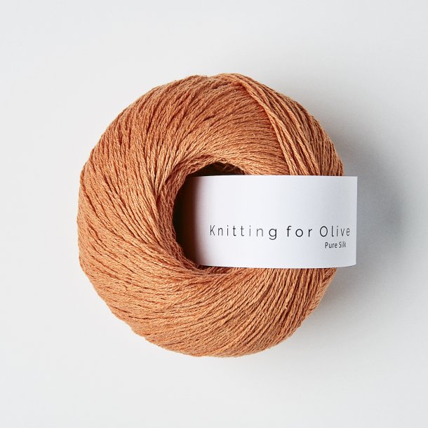 Knitting for Olive, Pure Silk - Mandarin Orange