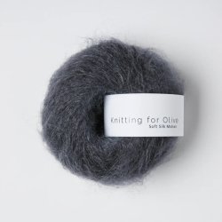 Knitting for Olive, Soft Silk Mohair - Midnat