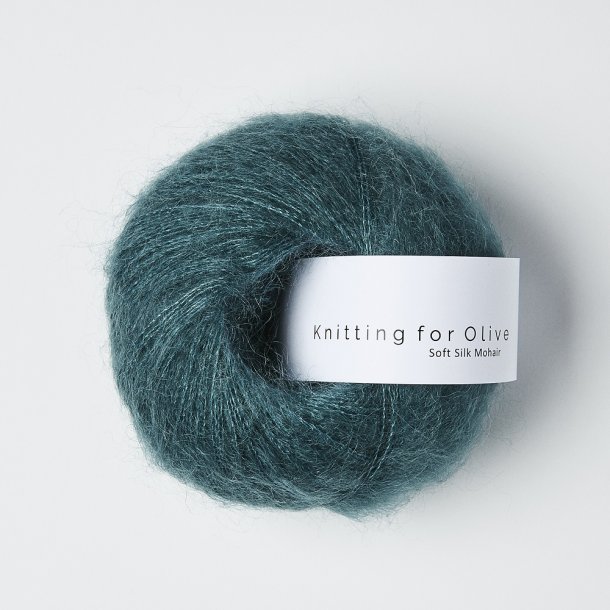 Knitting for Olive, Soft Silk Mohair - Petroleumsgrn