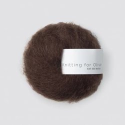 Knitting for Olive, Soft Silk Mohair - Chokolade