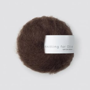 Knitting for Olive, Soft Silk Mohair - Chokolade
