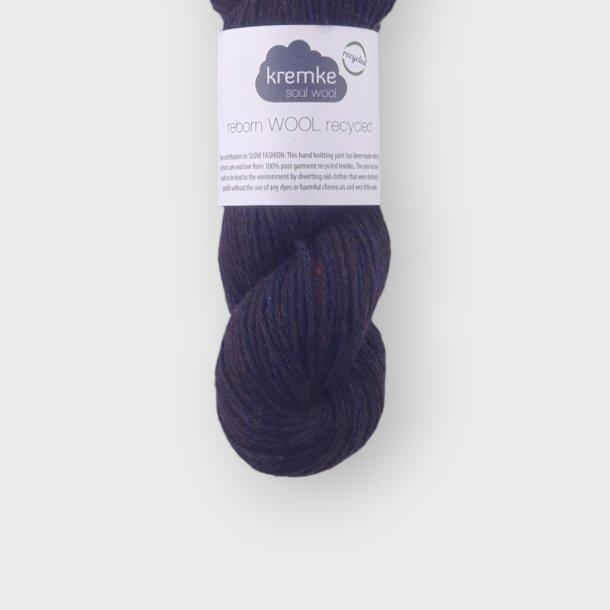 Kremke Soul Wool, Reborn Wool Recycled - Blue Melange