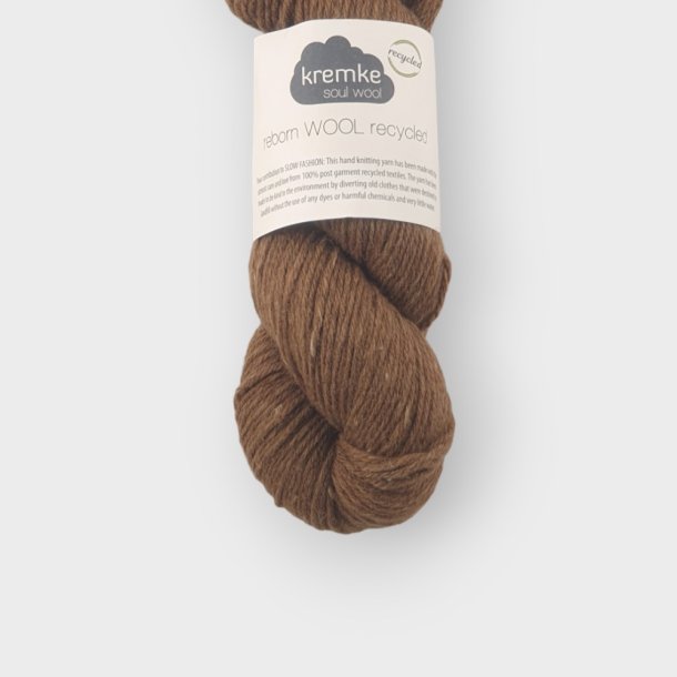 Kremke Soul Wool, Reborn Wool Recycled - Dark Camel/Sand