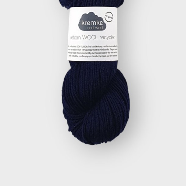 Kremke Soul Wool, Reborn Wool Recycled - Navy