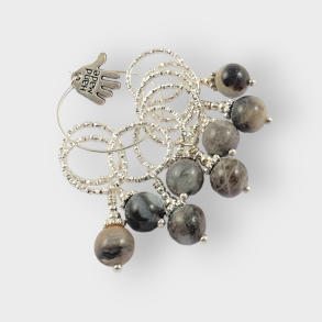 Markrshoppen, Smykkemarkrer med Amazonit-perler