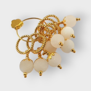 Markrshoppen, Smykkemarkrer med Frostet Jade-perler