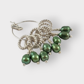 Markrshoppen, Smykkemarkrer med grnne Ferskvands-perler