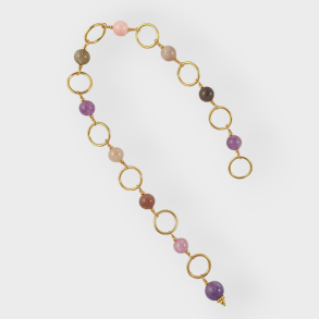 Markrshoppen, Smykke Strikkefisk med douce Jade-perler