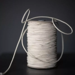 Merchant &amp; Mills, Recycled Cotton Elastik Off White