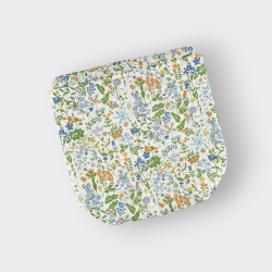 Moderne Patchwork, kologisk Projekttaske - Blomstret