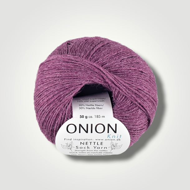 Onion, Nettle Sock Yarn - Lilla