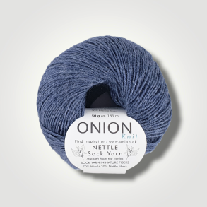 Onion, Nettle Sock Yarn - Mrk Bl