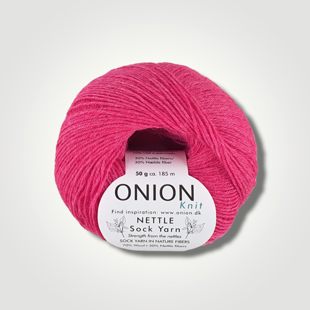 Onion, Nettle Sock Yarn - Pink