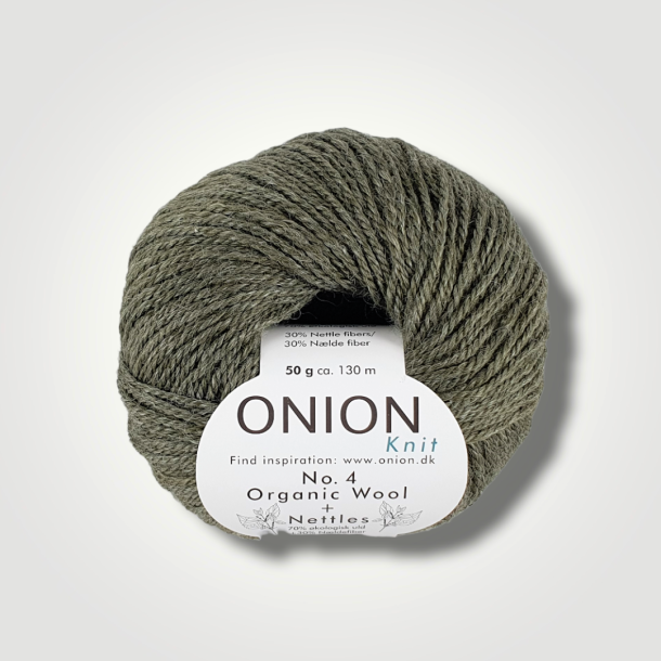 Onion, No. 4 Organic Wool+Nettles - Khaki