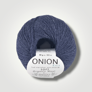 Onion, SOFT Organic Wool+Nettles - Jeans Bl