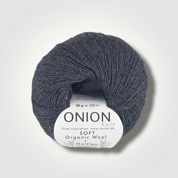  Onion, SOFT Organic Wool+Nettles - Koksgr