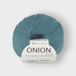 Onion, Organic Cotton - Petrol