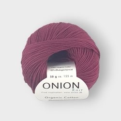 Onion, Organic Cotton - Bordeaux