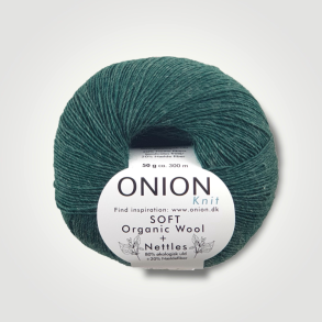 Onion, SOFT Organic Wool+Nettles - Flaskegrn
