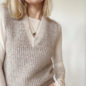 Strikke Kit - PetiteKnit, Friday Slipover V-Neck