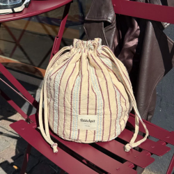 PetiteKnit, Knitter's Project Bag - Twin Stripe