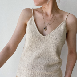 Strikke Kit - PetiteKnit Kumulus Top- Silke