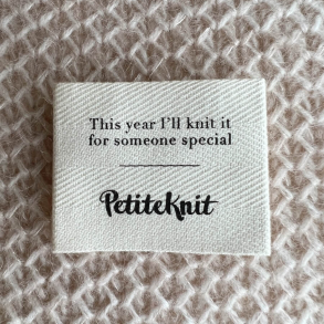 PetiteKnit Label 