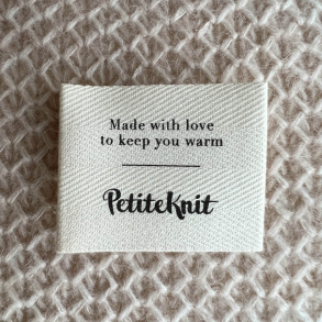 PetiteKnit Label 