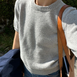 Strikke Kit - PetiteKnit, Poppy Tee