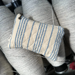 PetiteKnit, Knitter's Tool Purse/Tilbehrspung - Striped Seersucker