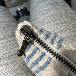 PetiteKnit, Knitter's Tool Purse/Tilbehrspung - Striped Seersucker