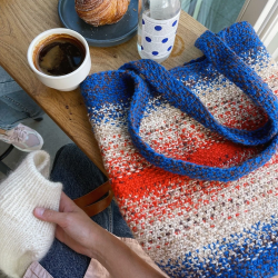 PetiteKnit, Technicolor Tote Bag