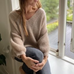 Refined Knitwear, Fungus Sweater V-Neck