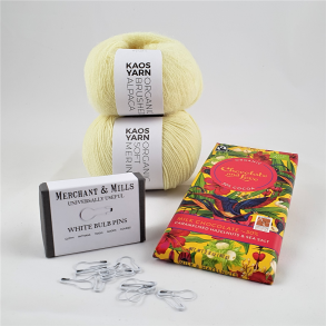 Strikke Gave Small, kologisk garn 