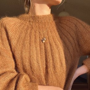 Strikke Kit - PetiteKnit Sunday Sweater Mohair - SilkMohair